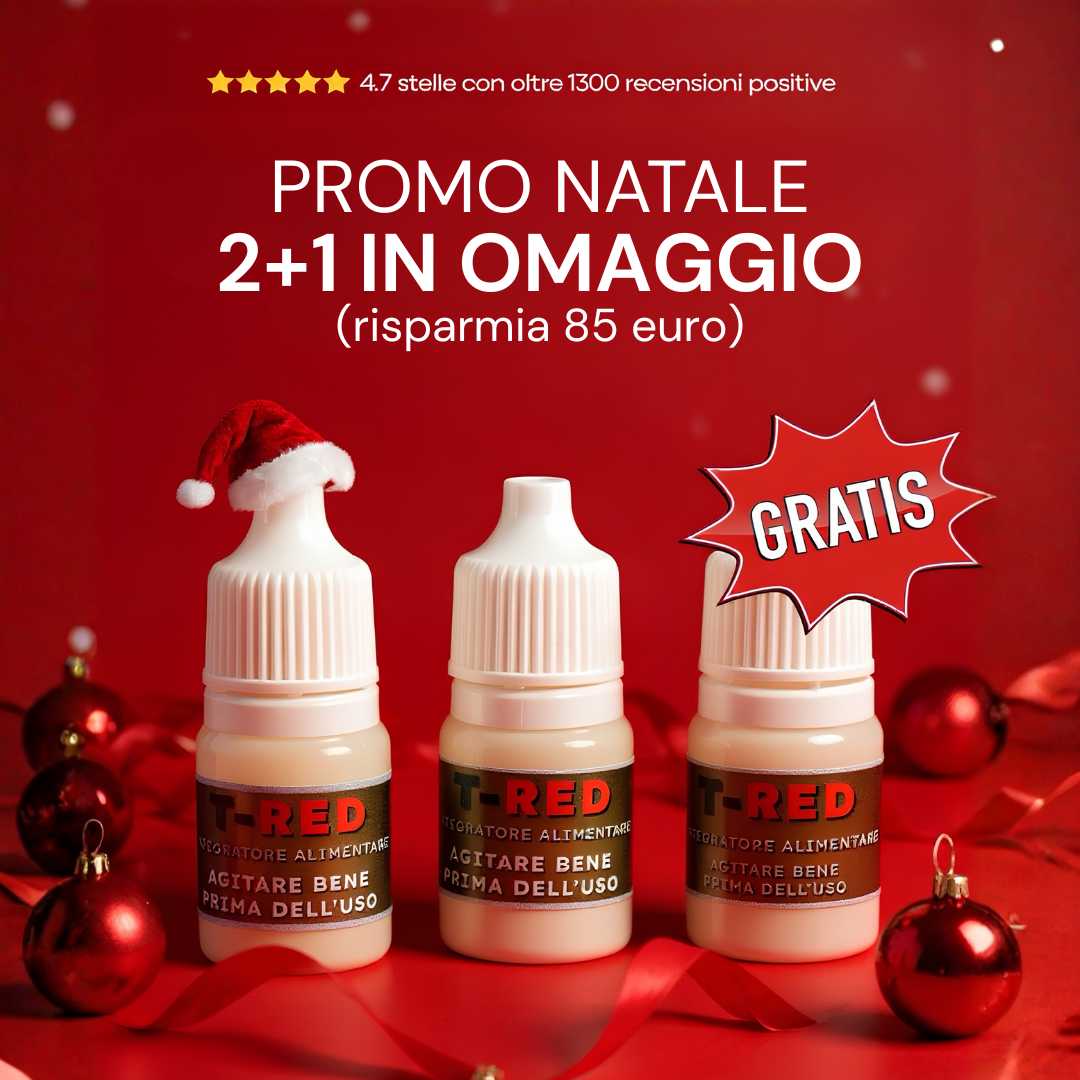 T-RED PROMO NATALE 2+1 GRATIS